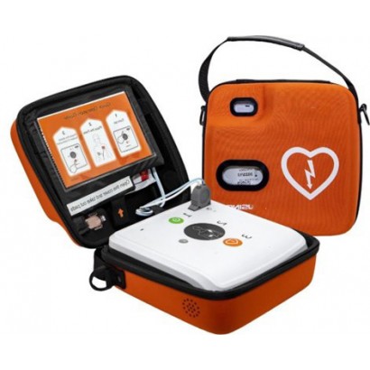 Defibrillatore PRISMA Comodo e pratico chiusura a valigetta